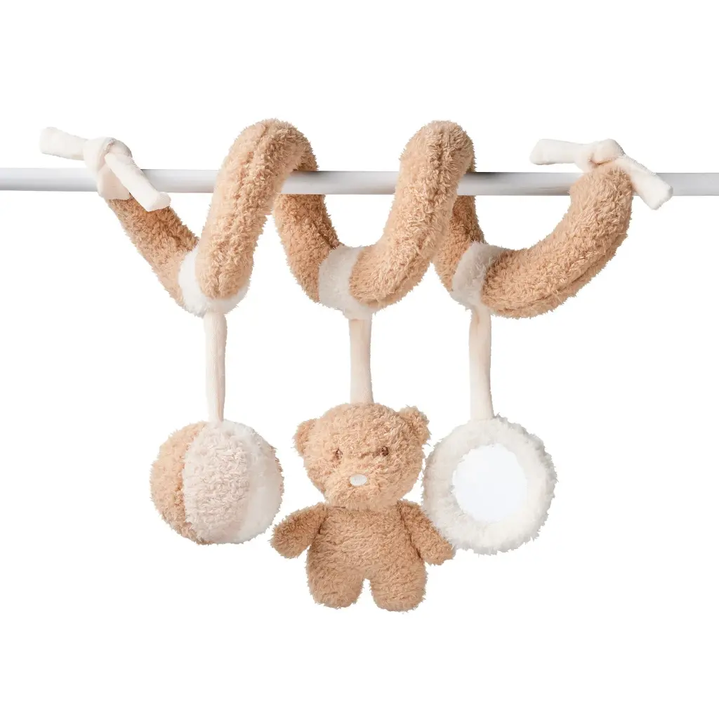 Nattou | Activiteitenspiraal Teddy Ecru/Bruin