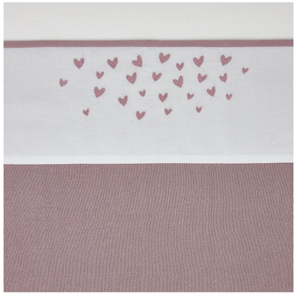 Meyco | Laken Ledikant Hearts Lilac 100x150cm