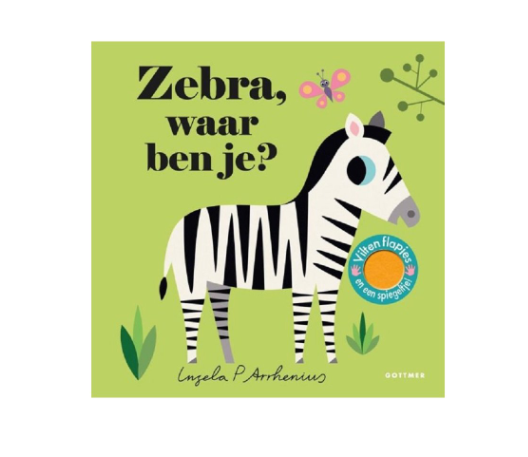 Boek Zebra Waar Ben Je
