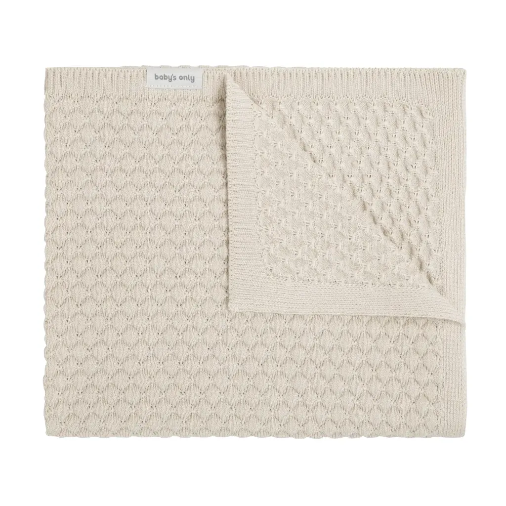 Baby's Only | Deken Ledikant Sky-Chunky Warm Linen 100x135cm