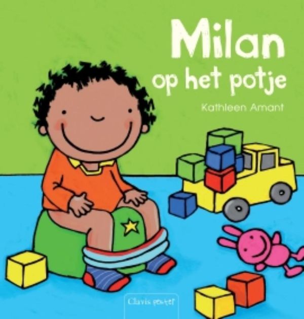 Clavis | Leesboek Milan op het potje | Kathleen Amant 