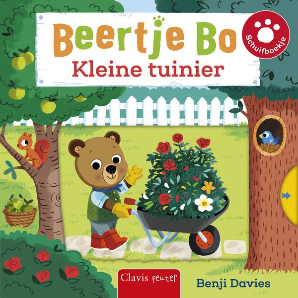 Clavis | Leesboek beertje Bo | kleine tuinier |Benji Davis