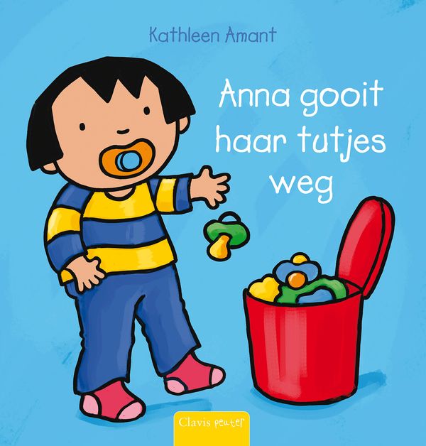 Clavis | Leesboek Anna gooit haar tutjes weg | Kathleen Amant 