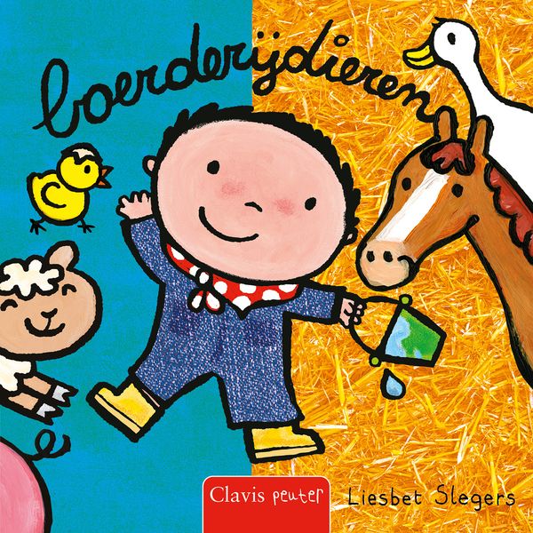 Clavis | Boek Boerderijdieren - Liesbet Slegers