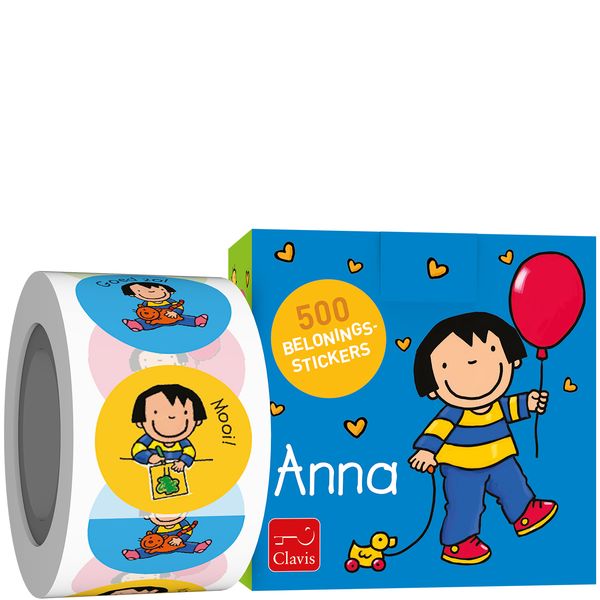 Clavis | Sticker Anna Beloningsstickers 500-pack