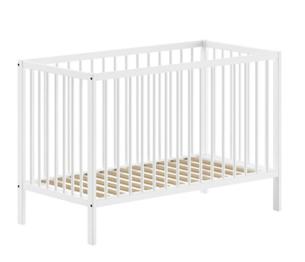 Jaxx Furniture | Bed Dino White incl. Bodem 60x120cm