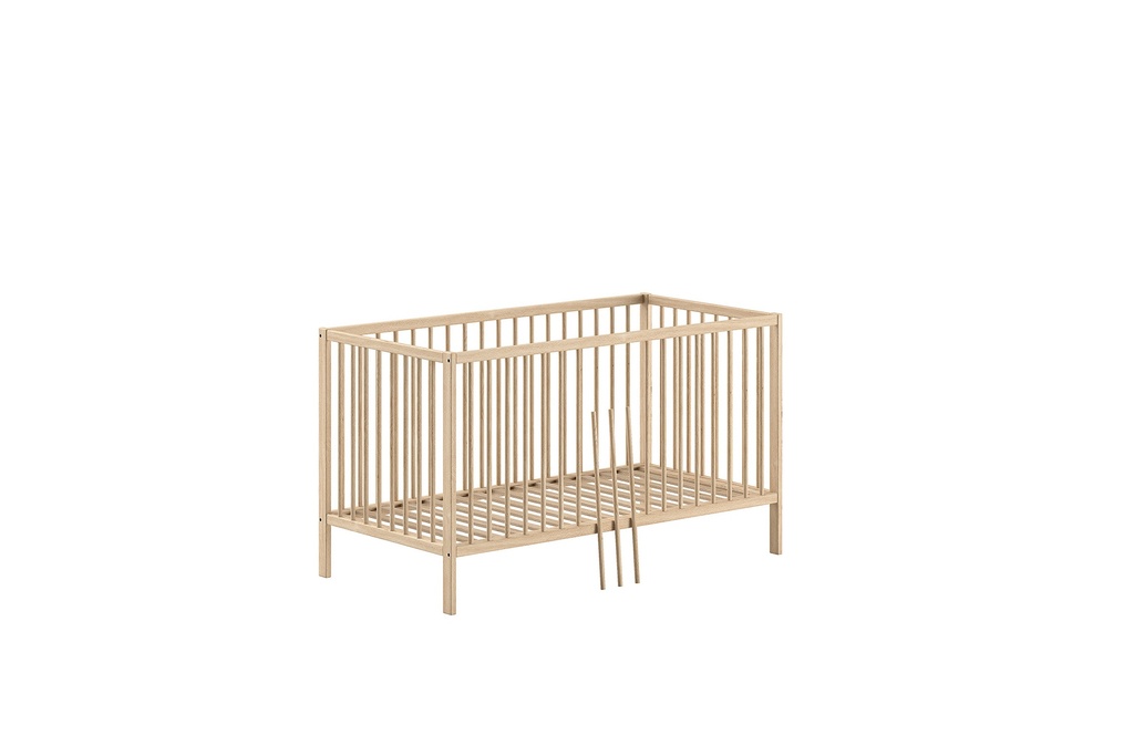 Vipack | Bed Dino Babybed Natuur 70x140cm