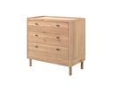 Vipack | Commode Forrest Oak 3 Laden Bruin 110x95x55cm