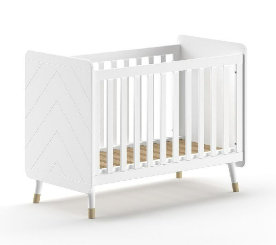 Vipack | Bed Billy Satin white 60x120cm