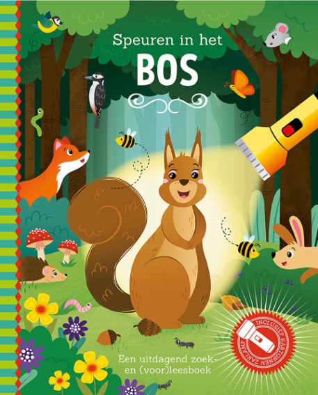 De Lantaarn | Boek "Speuren In het Bos met Evi" 