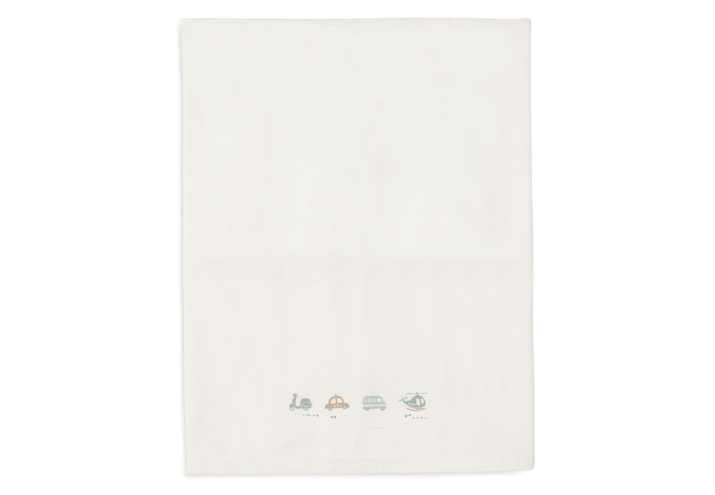 Jollein | Laken Ledikant On The Go Voertuigen 120x150cm 
