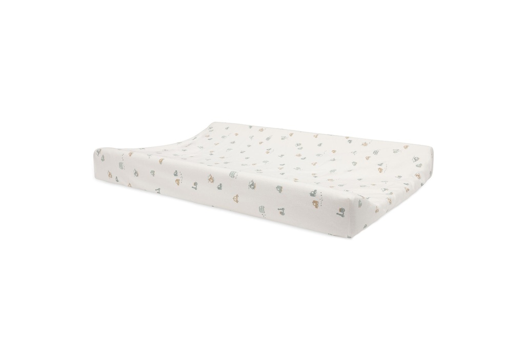 Jollein | Waskussenhoes On The Go All over Voertuigen Jersey 50x70cm 