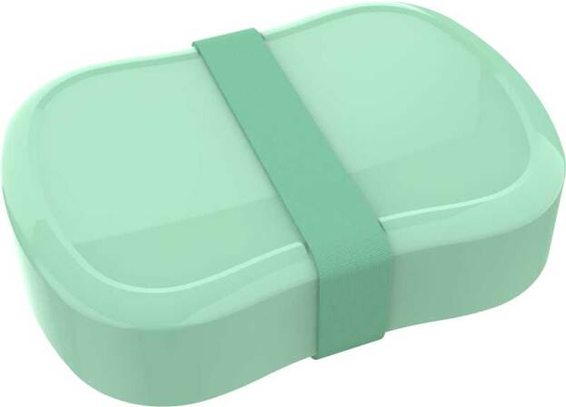 Lunch Buddies | Brooddoos Pastel Uni Green 185x185x68mm 