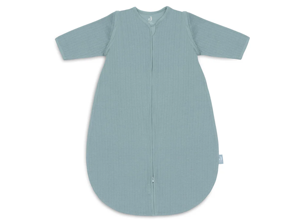 Jollein | Slaapzak Ajour Sea Green met Afritsbare Mouwen 1.0TOG 110cm 