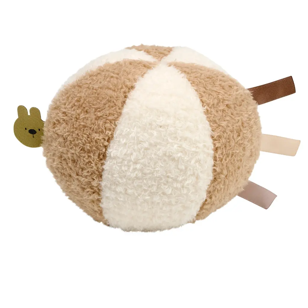 Nattou | Bal Pluche Teddy Ecru/Bruin