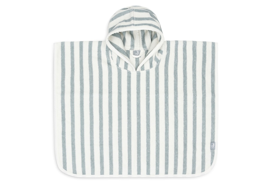 Jollein | Poncho Terry Stripe Sea Green 