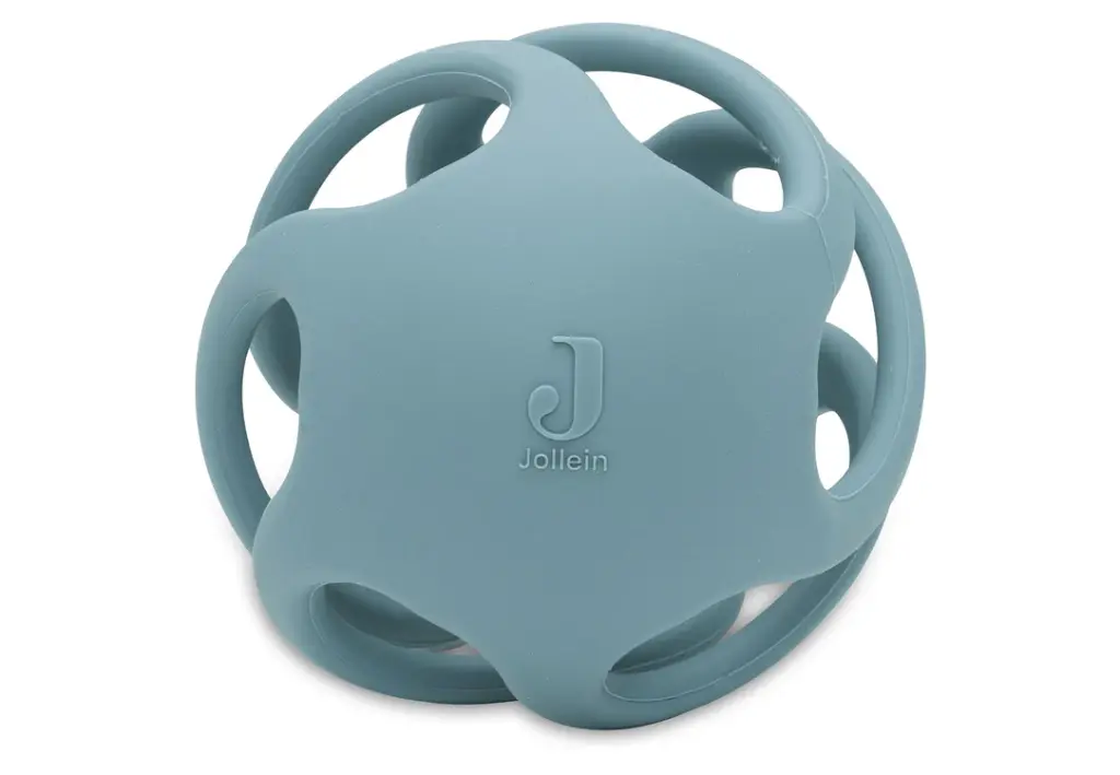 Jollein | Bal Sea Green Bijtring Silicone Ø9,5cm 