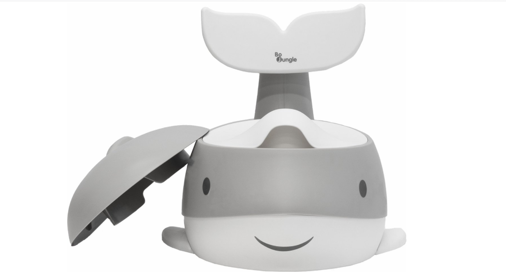 Bo jungle | Wc-potje B-Dolphin Potty Grijs met Rug