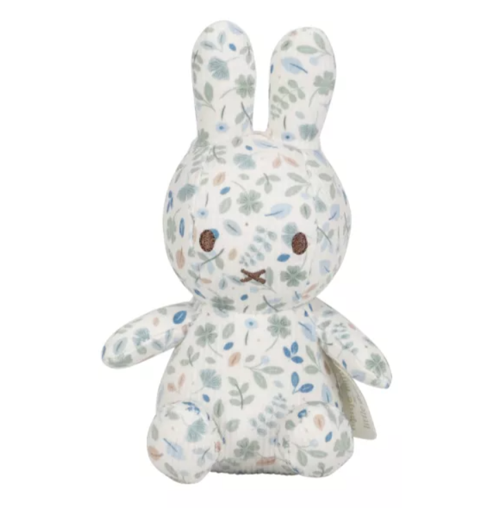 Little Dutch | Knuffel Nijntje Lucky Leaves Blauw 15cm