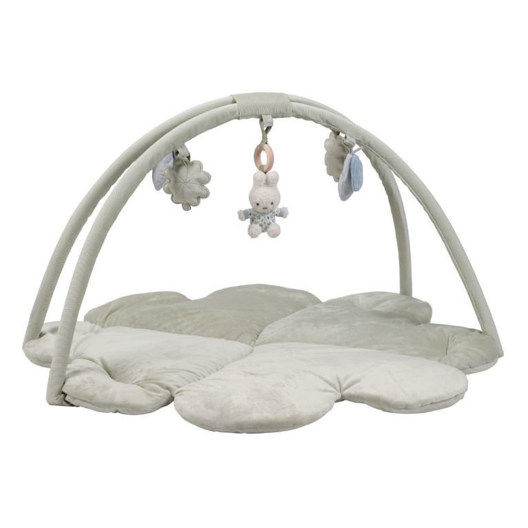 Little Dutch | Speeltapijt met Speelboog Nijntje Lucky Leaves Groen +0m