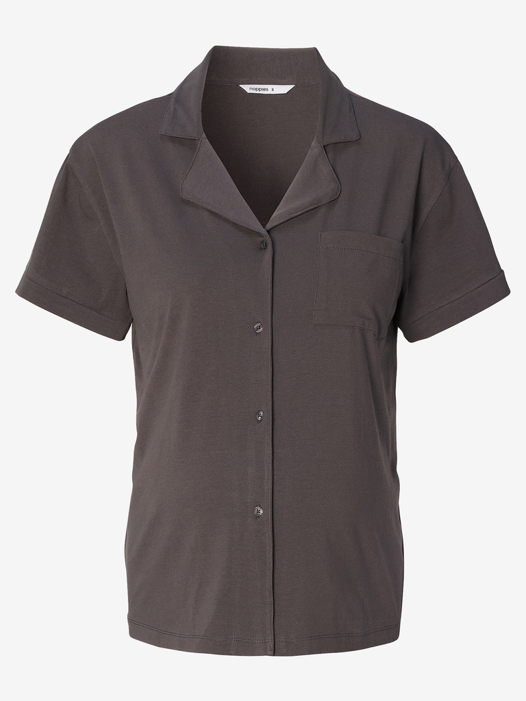 Noppies Maternity | T-shirt Neero Nursing Jersey Pyjama Top Forged Iron