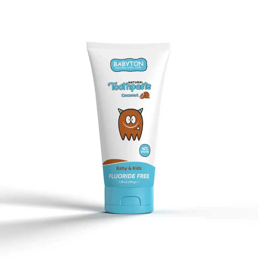 Babyton | Tandpasta Natuurlijke Tandpasta met Kokosnoot Smaak 50g