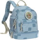 Laessig | Rugzak Mini Pattern Party Blue 24.5x15.5x27cm