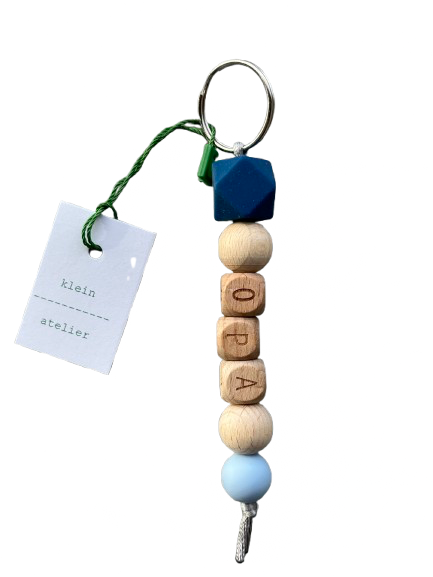 Klein Atelier | Sleutelhanger OPA Niagara/Soft Blue