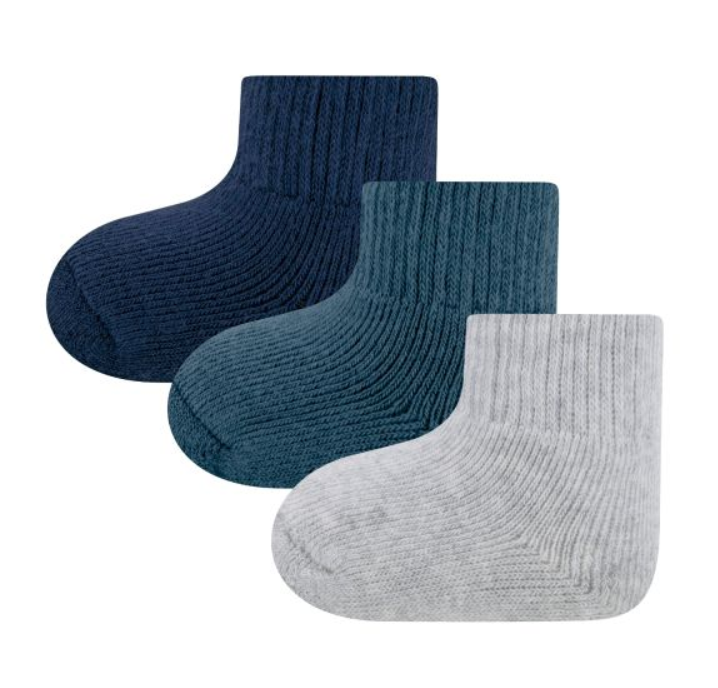 Ewers | Sokken Newborn Marine/Blauw/Grijs One Size
