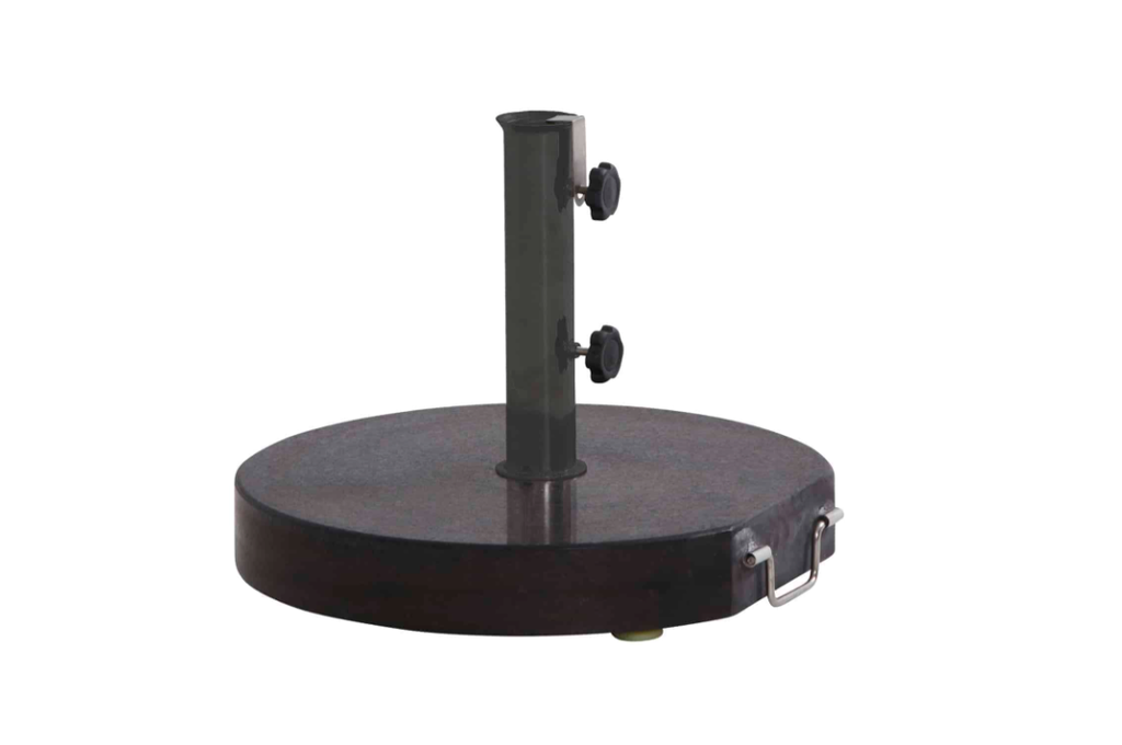 4SO | Parasolvoet Granite Base met Handvat Rond 40kg
