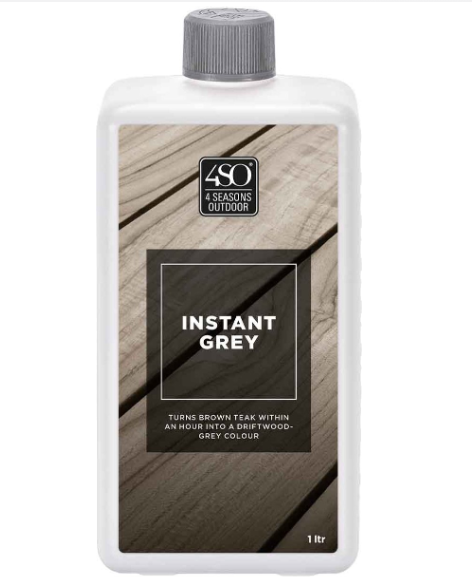 4SO | Onderhoudsprodukt Instant Grey Maakt Hout Grijs 1L