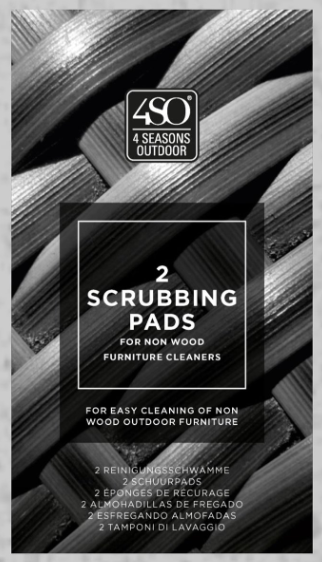 4SO | Onderhoudsprodukt Pads White Sponsjes vr All Cleaners 2-pack