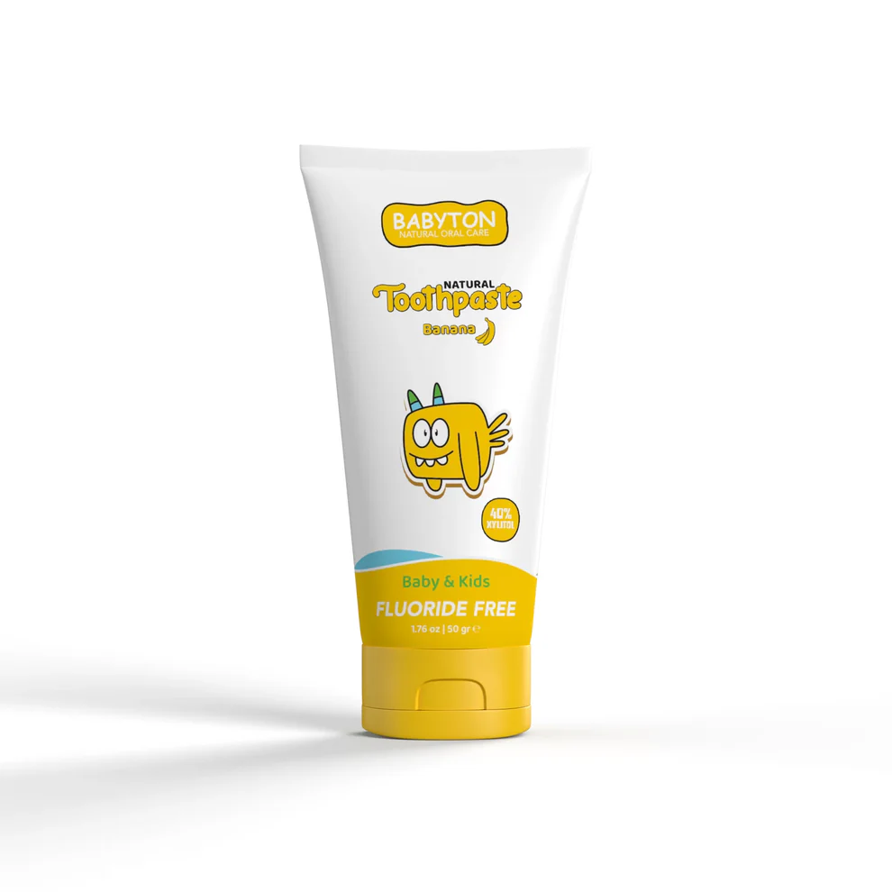 Babyton | Tandpasta Natuurlijke Tandpaste met Banaan Smaak 50g