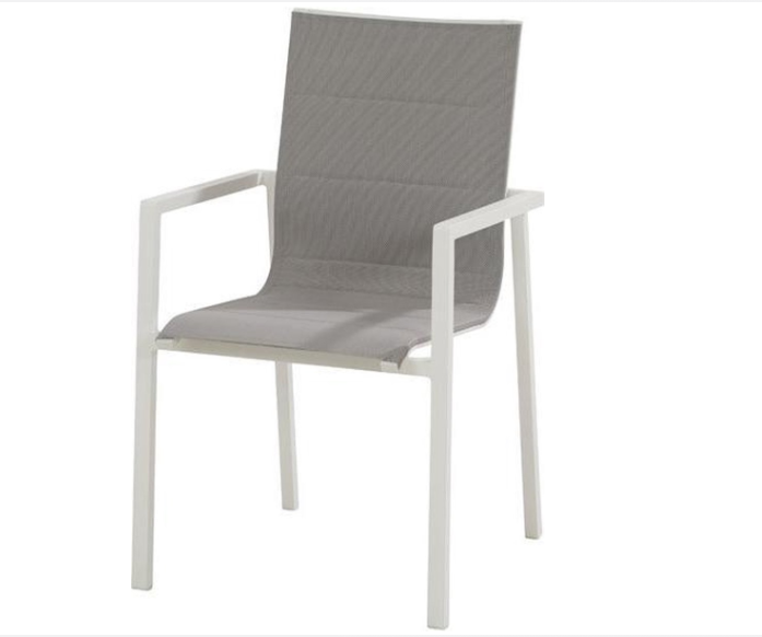 4SO | Tuinstoel Bari Dining Chair Padded Stapelbaar