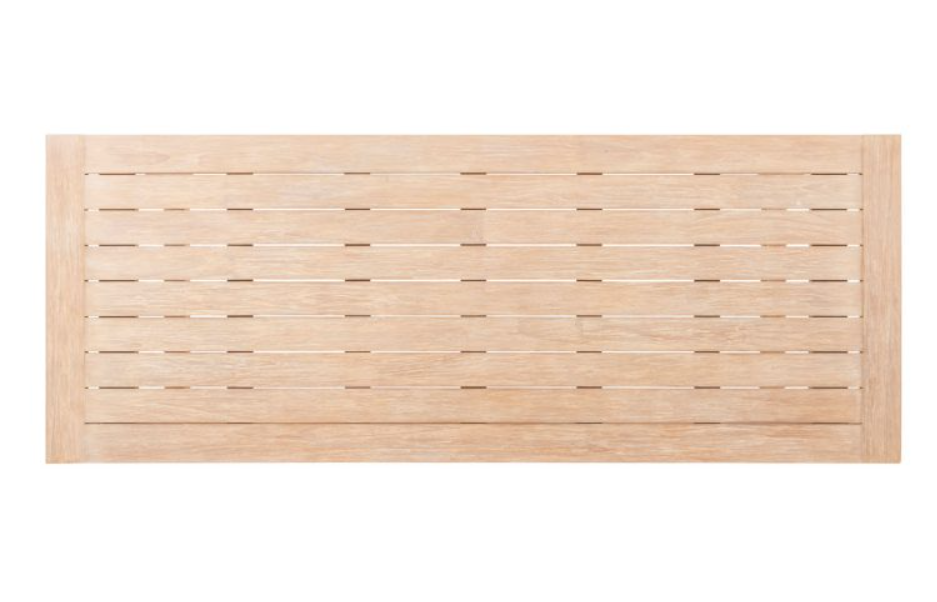 4SO | Tuintafel "Tafelblad" Noah Dining Table Top Brushed Teak 260x100cm