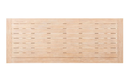 4SO | Tuintafel Tafelblad Noah Dining Table Top Brushed Teak 260x100cm