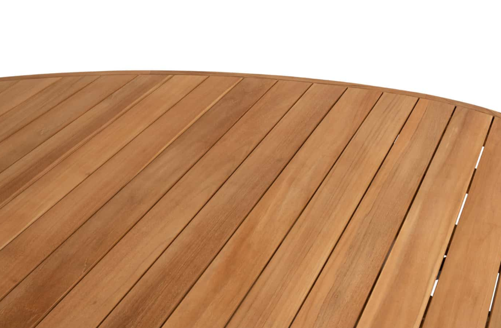 4SO | Tuintafel "Tafelblad" Corsica Dining Table Top Rond Natural Teak 160cm