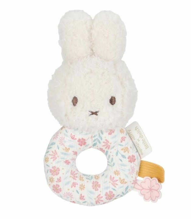 Little Dutch | Rammelaar Nijntje Lucky Blossom Textiel Roze