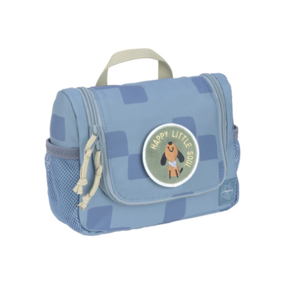 Laessig | Toiletzak Mini Washbag Pattern Party Blue