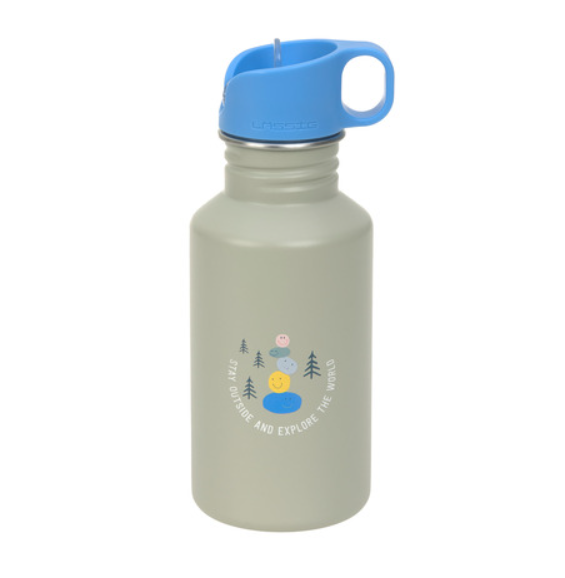 Laessig | Drinkfles RVS Sunny Explorer Groen/Blauw 500ml