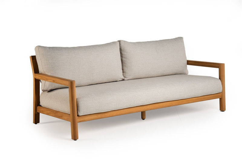 Tierra | Lounge Zetel Oasis Teak 3-Seater 207x92x75cm