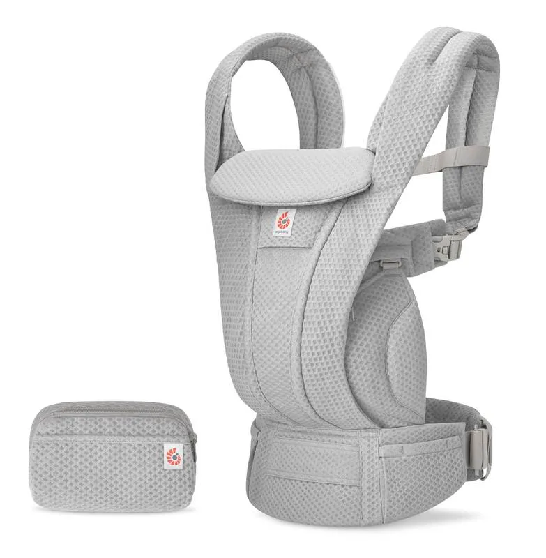 Ergobaby | Babybuidel Omni Deluxe Mesh Pearl Grey