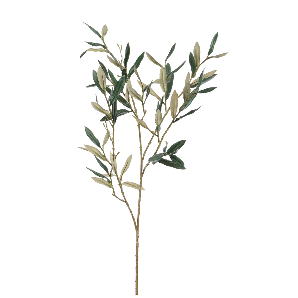 Jasaco | Sierbloem Olive Leaf Green 110cm