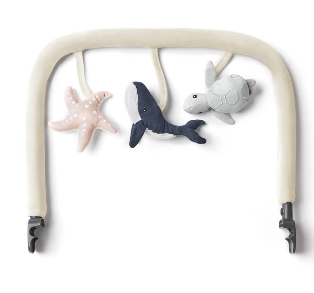 Ergobaby | Speelboog Evolve Bouncer Toy Bar Ocean Wonders Cream