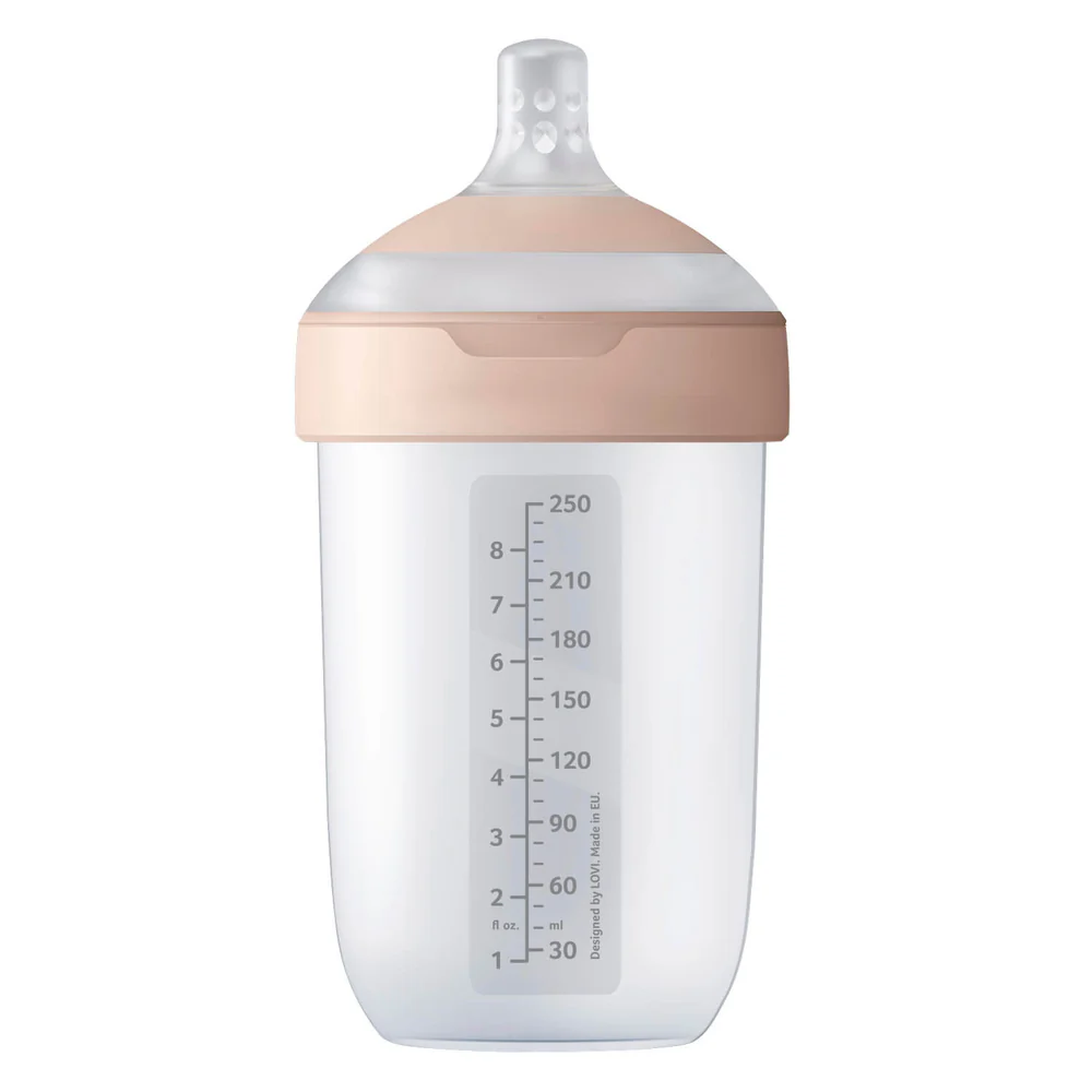 Difrax | Fles Mammafeel Slow Flessenspeen 250ml +3M