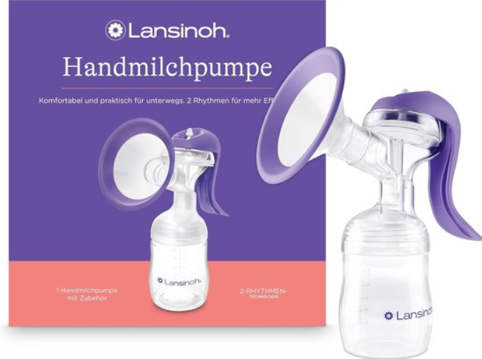 Lansinoh | Borstkolf Manueel met Accessoires 