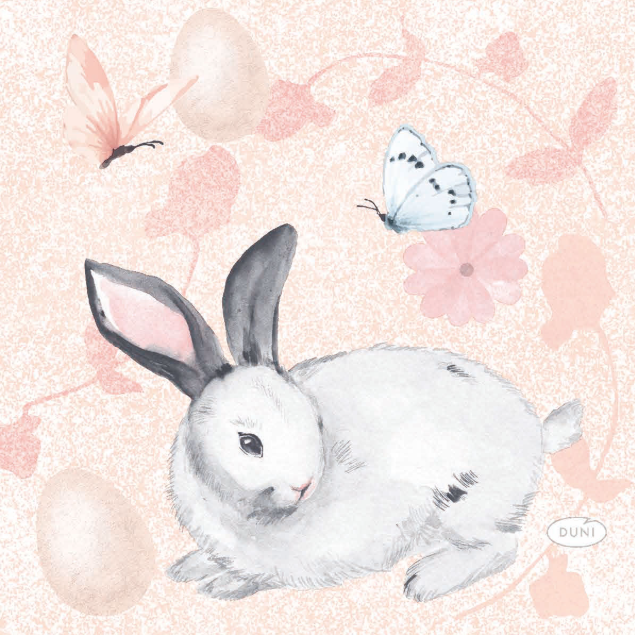 Duni | Servetten Soft Easter 3-laags 24x24cm