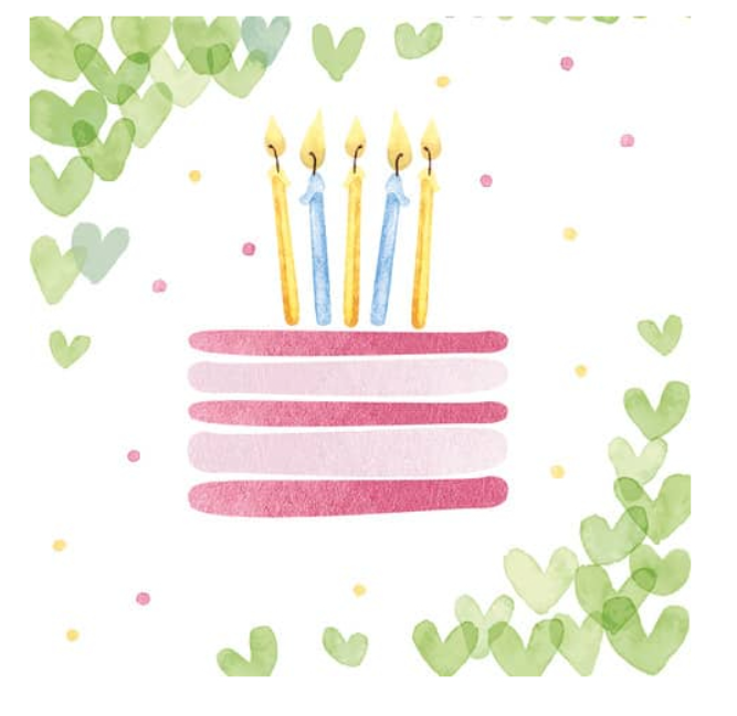 Duni | Servetten Hearts 3-laags 33x33cm