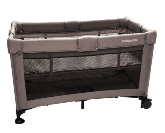 Koelstra | Reisbed Travelsleeper met Verhoger Truffle Grey