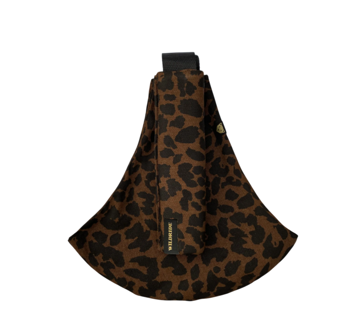 Wildride | Draagdoek Toddler Carrier Print Collection Brown Leopard